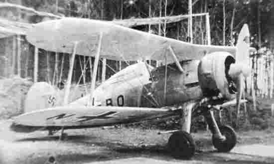 Gloster Gladiator in German markings